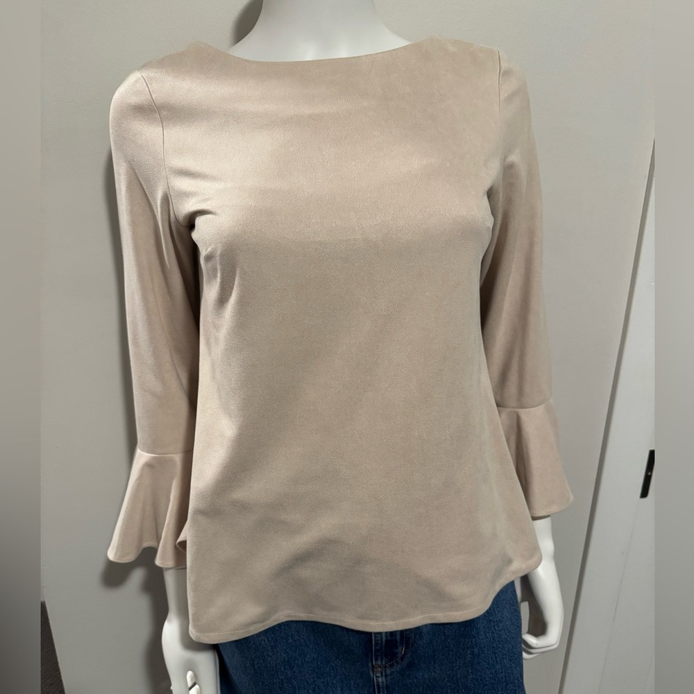 Sail to Sable Vegan Suede Top - MINT!